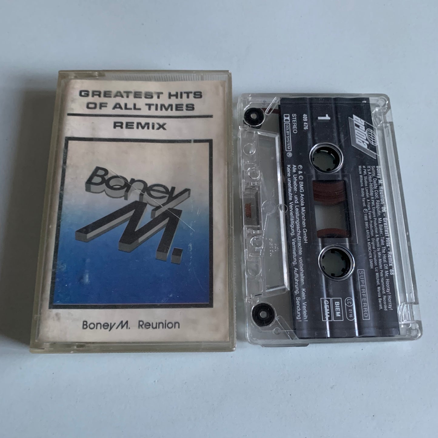 Boney M. Reunion - Greatest Hits Of All Times - Remix - 1988 Occasion