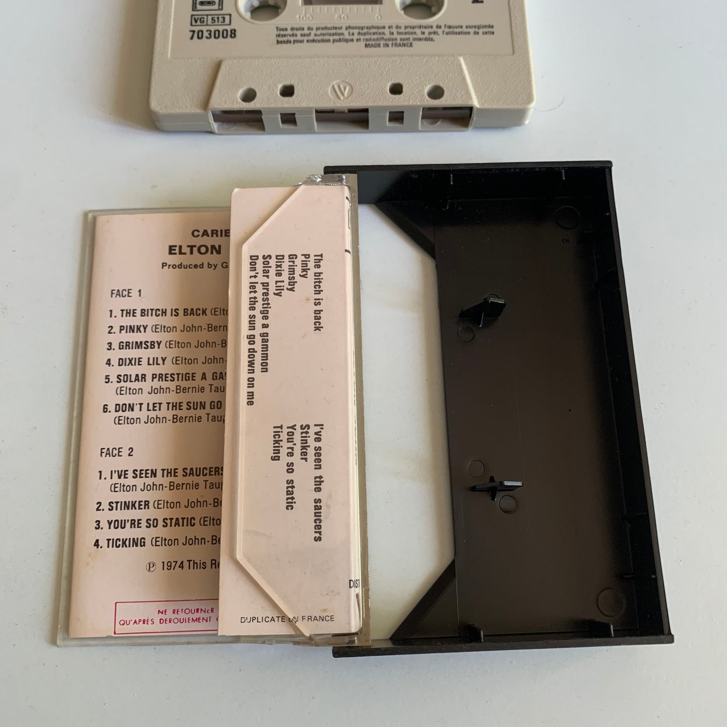 Elton John - Caribou - 1974 Occasion