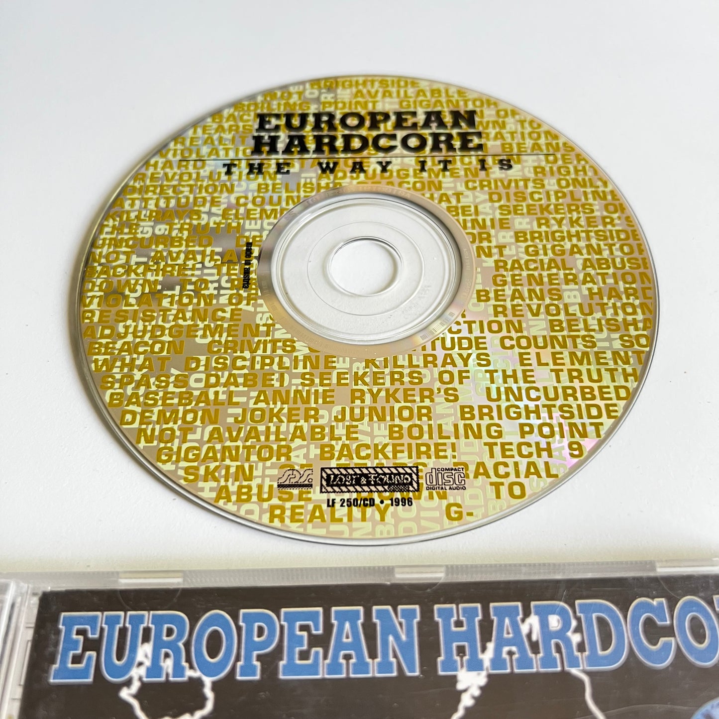 CD - Compilation - European Hardcore - The Way It Is 1996