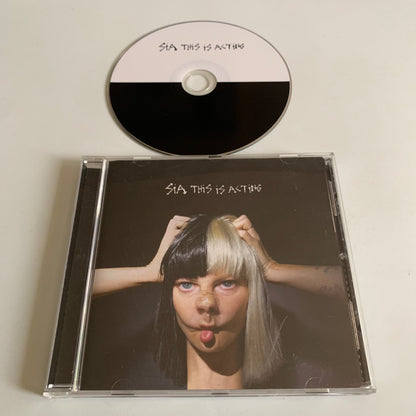 CD - Sia - This Is Acting - 2016 Occasion