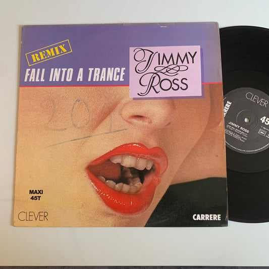 Jimmy Ross - Fall Into A Trance Remix - Maxi 45t. 1982 Occasion