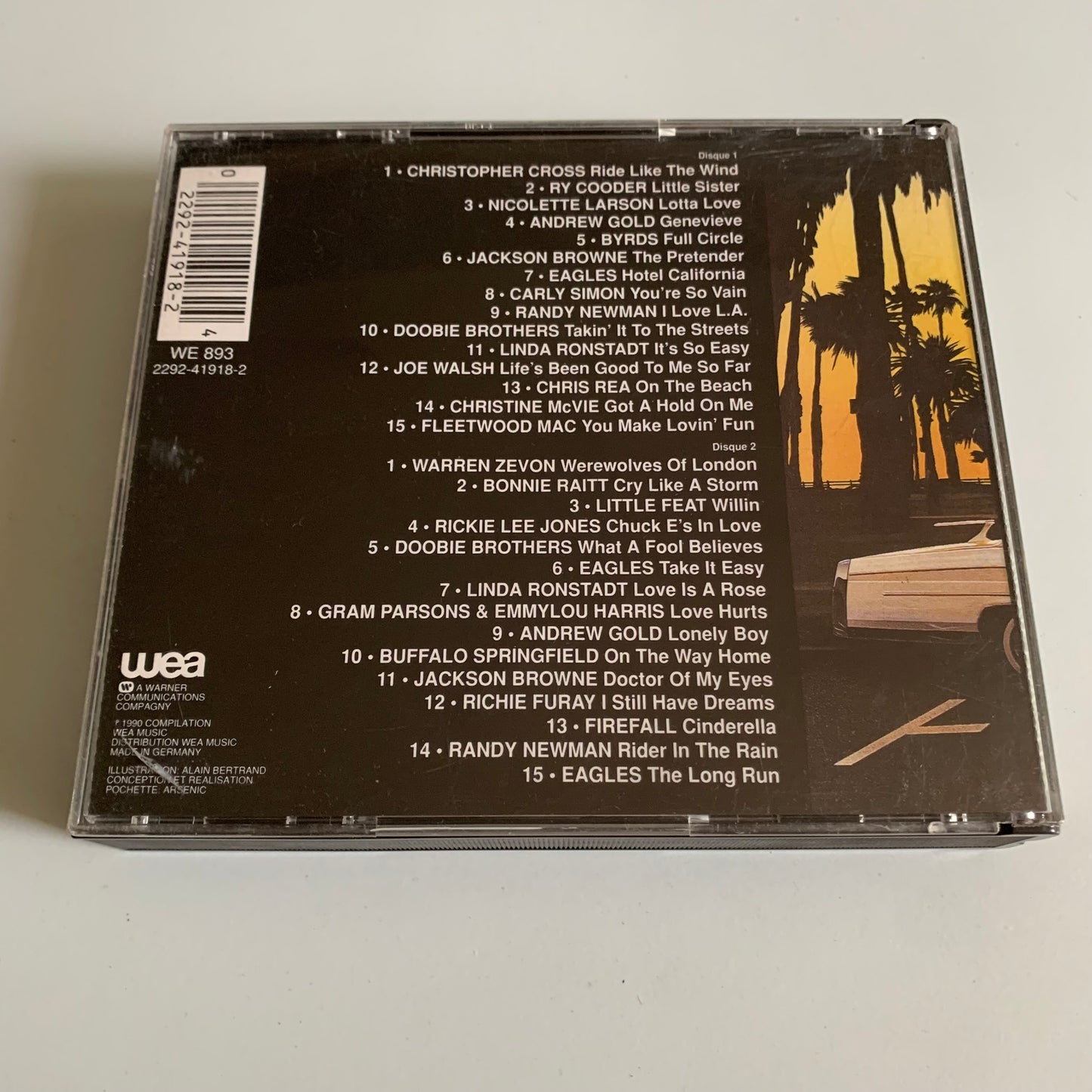 Variétés Compilation - California Avenue - 1990 Occasion