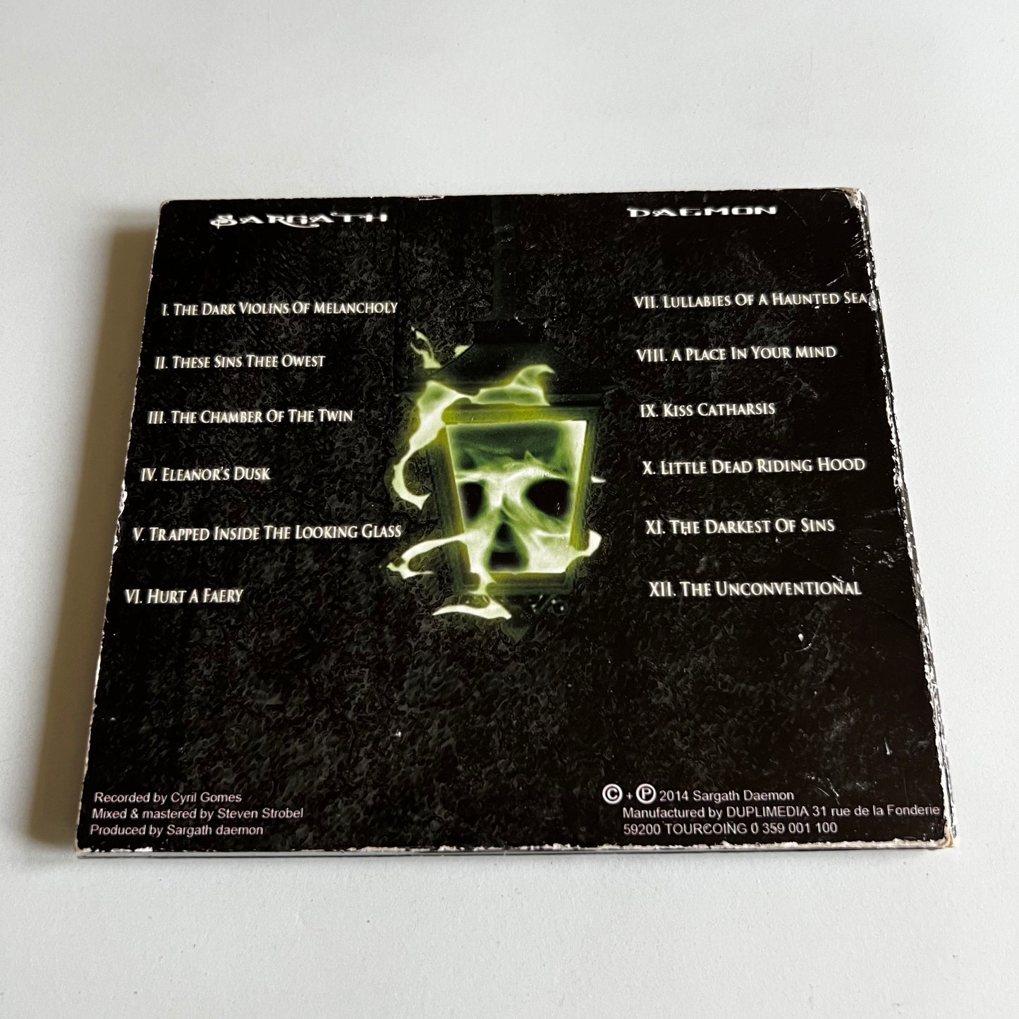 CD - Sarga Th Daemon - Odd Tales For the Unconventional - 2014