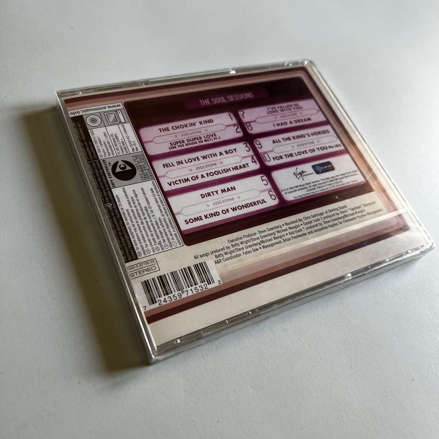 CD - Joss Stone - The Soul Sessions - 2003 Neuf sous Blister