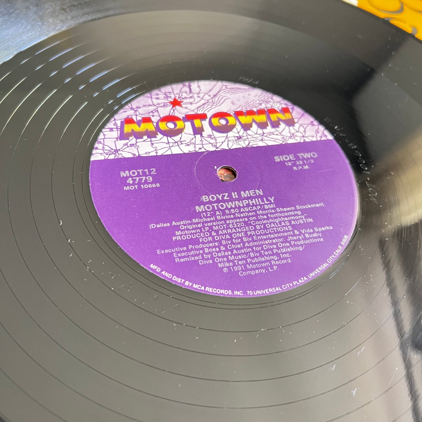 Boyz II Men - Motownphilly - Single 1991