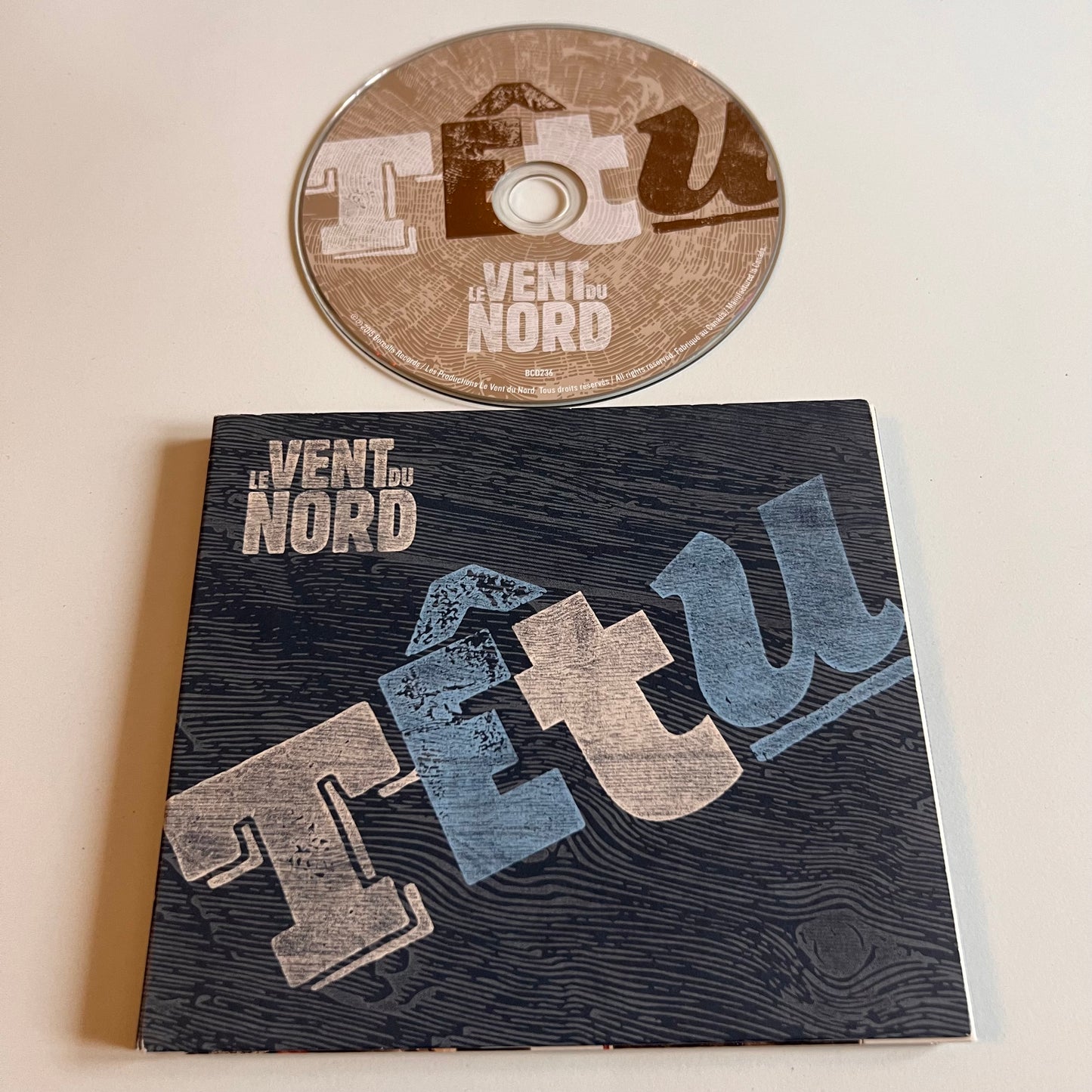 CD - Le Vent Du Nord - Têtu - Dédicacé - 2015