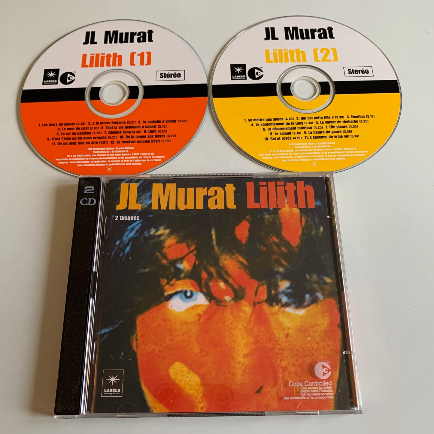CD - JL Murat - Lilith - 2003 Occasion
