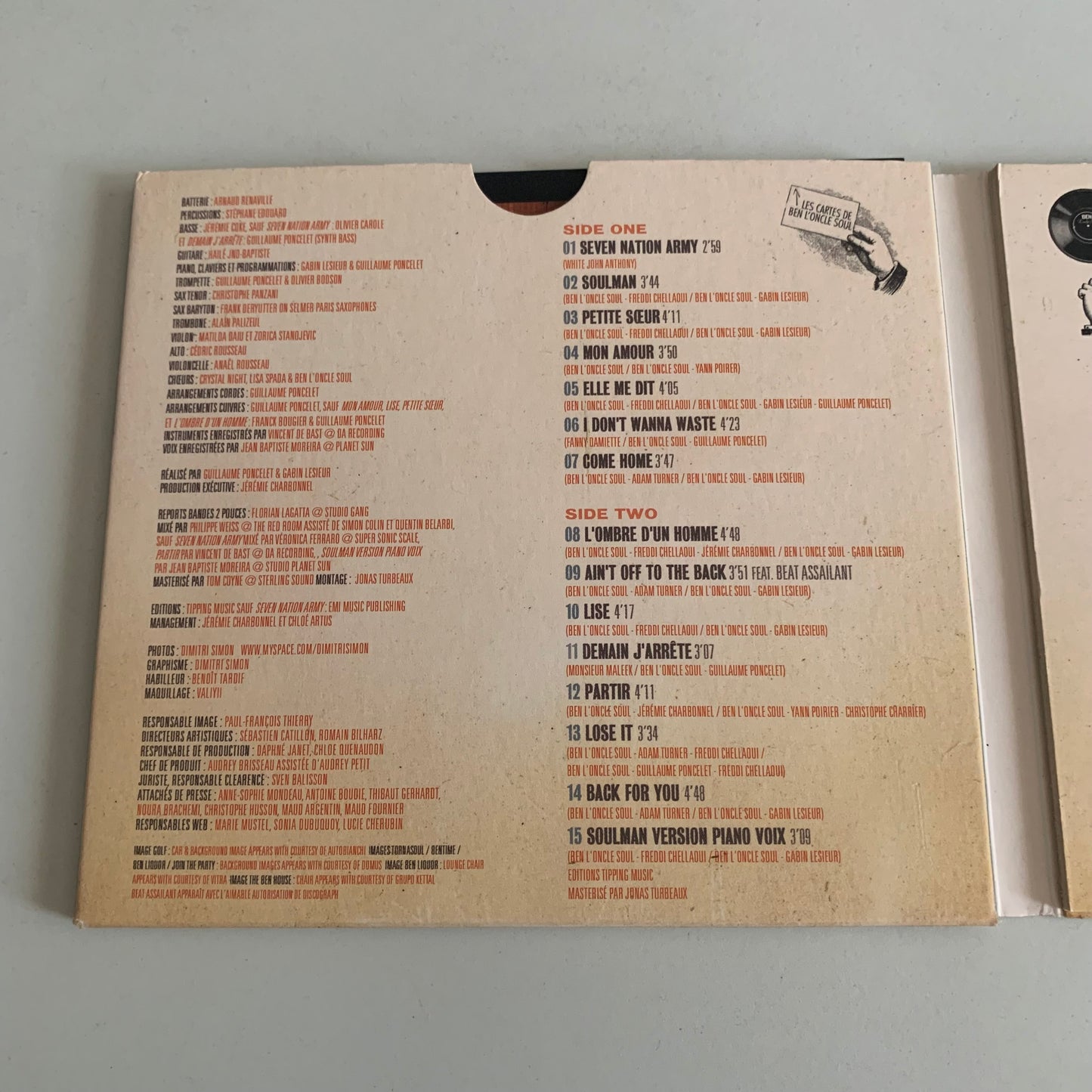 CD - Ben L'Oncle Soul - Ben L'Oncle Soul - 2010 Occasion