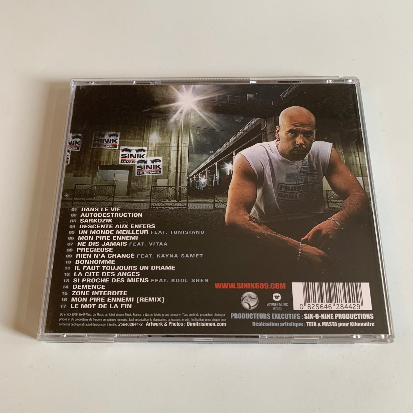 CD - Sinik - Sang Froid - 2006 Occasion