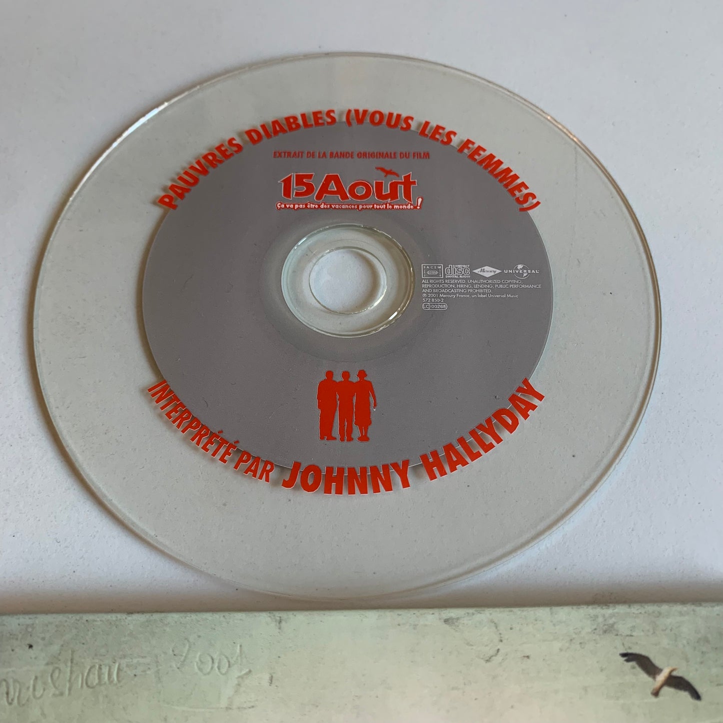 CD - Johnny Hallyday - Pauvres Diables (Vous Les Femmes) - Single 2001 Occasion