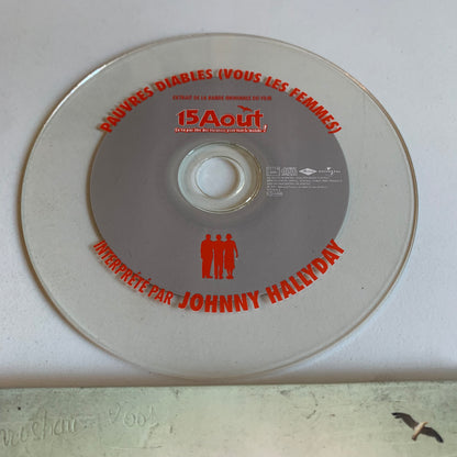 CD - Johnny Hallyday - Pauvres Diables (Vous Les Femmes) - Single 2001 Occasion