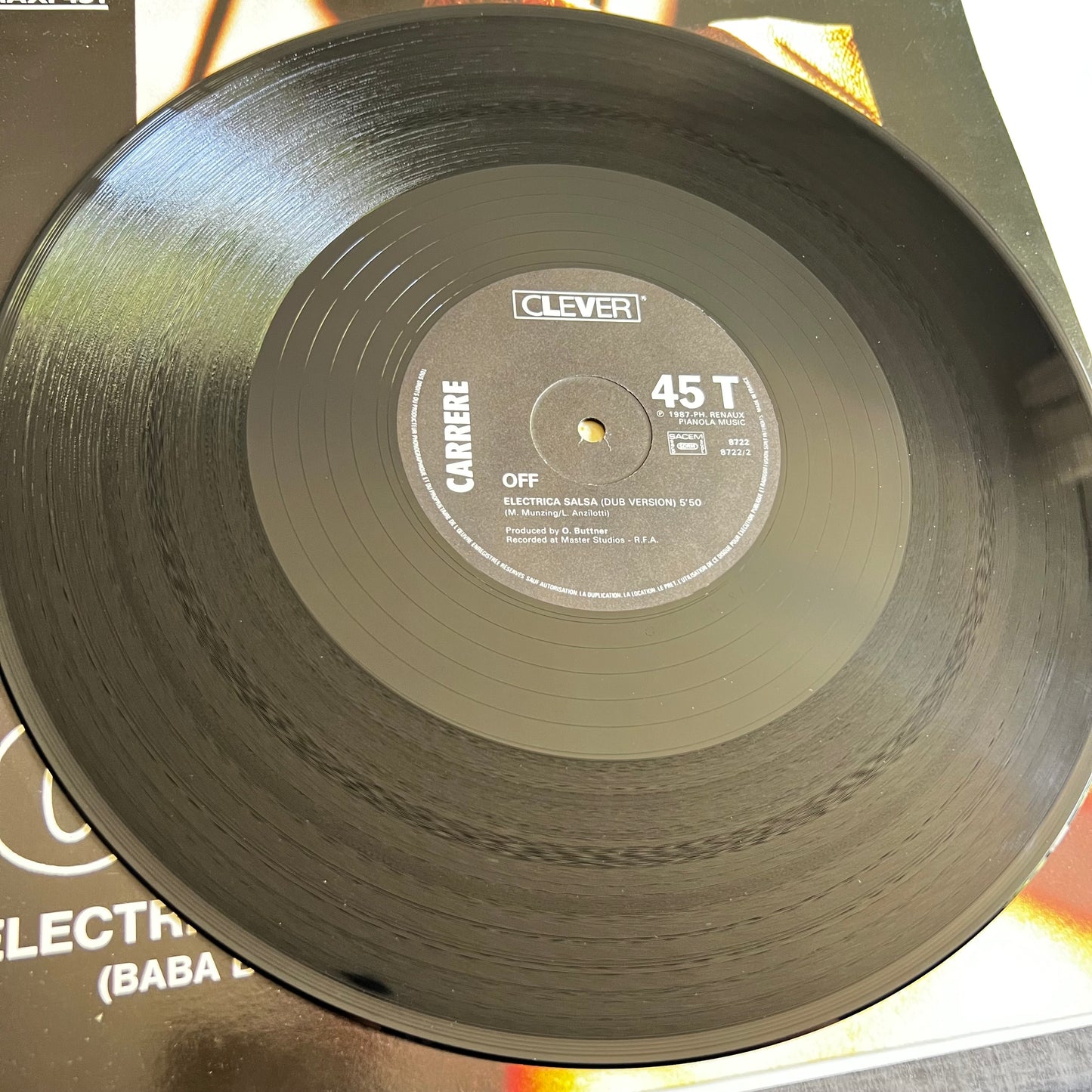 Off - Electrica Salsa (Baba Baba) - Maxi Single 1987