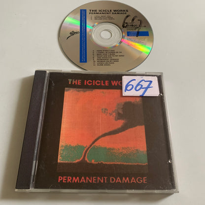 CD - The Icicle Works - Permanent Damage - 1990 Occasion