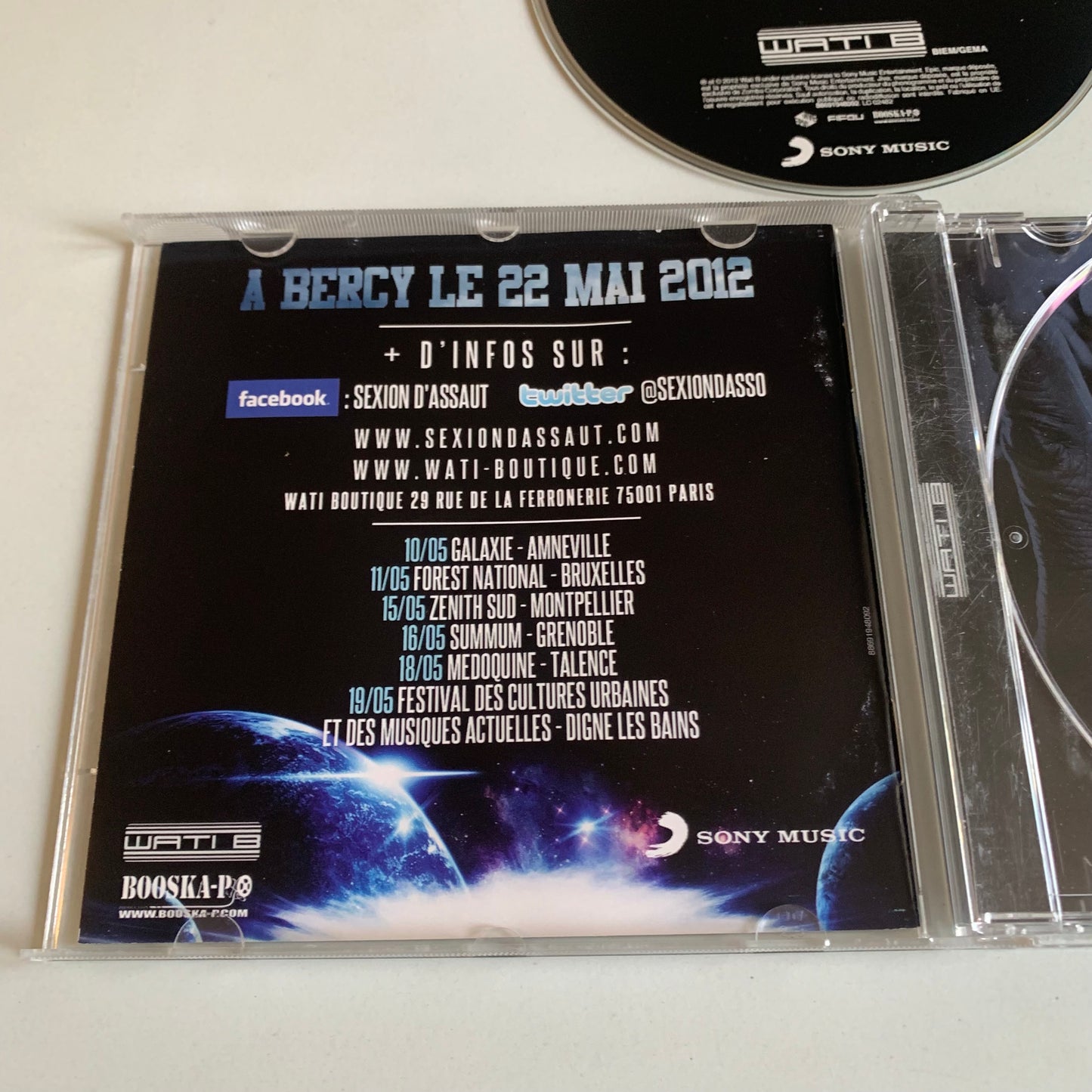 CD - Sexion D'assaut - L'Apogée - 2012