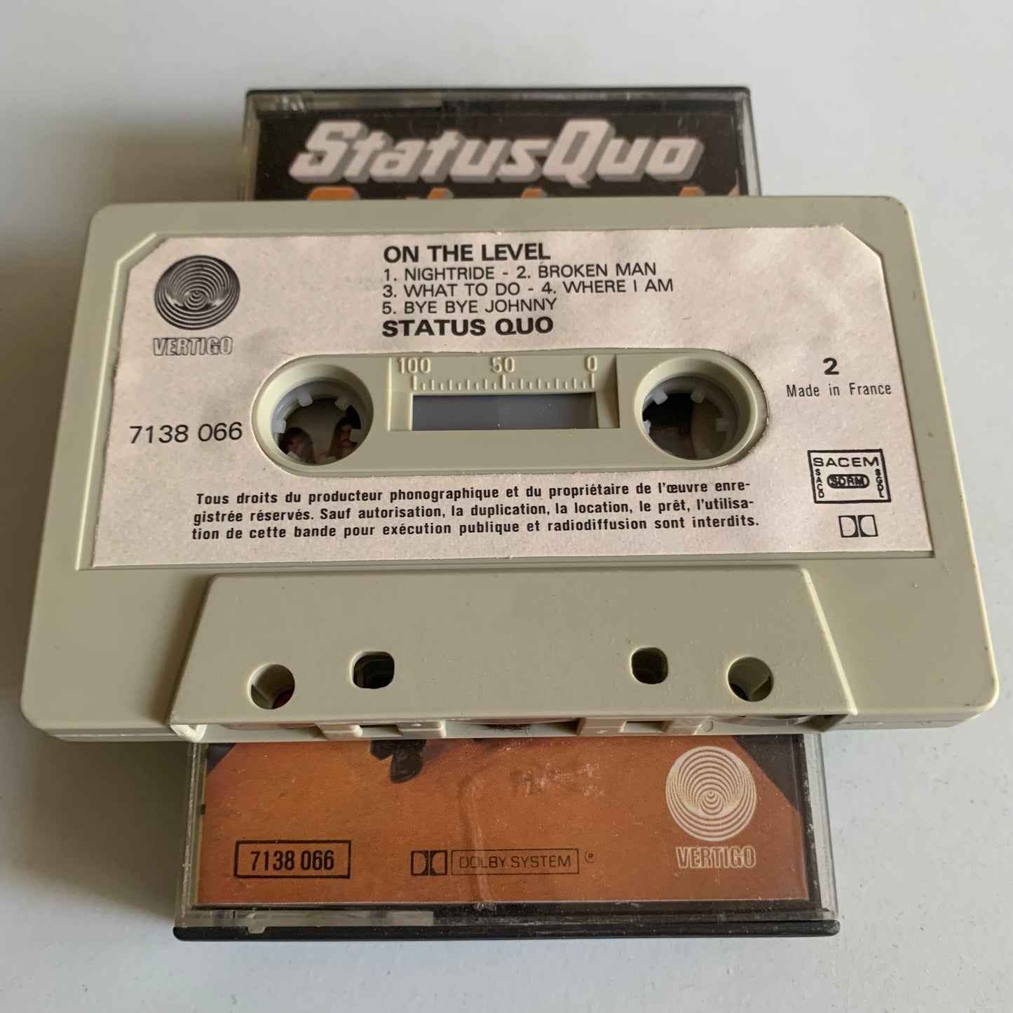 Status Quo - On The Level - Occasion