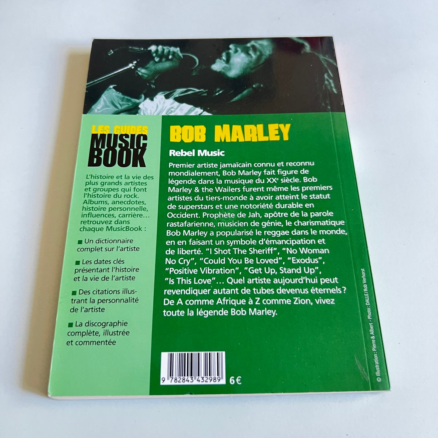 Livre - Bob Marley - Les Guides Music Book de A à Z