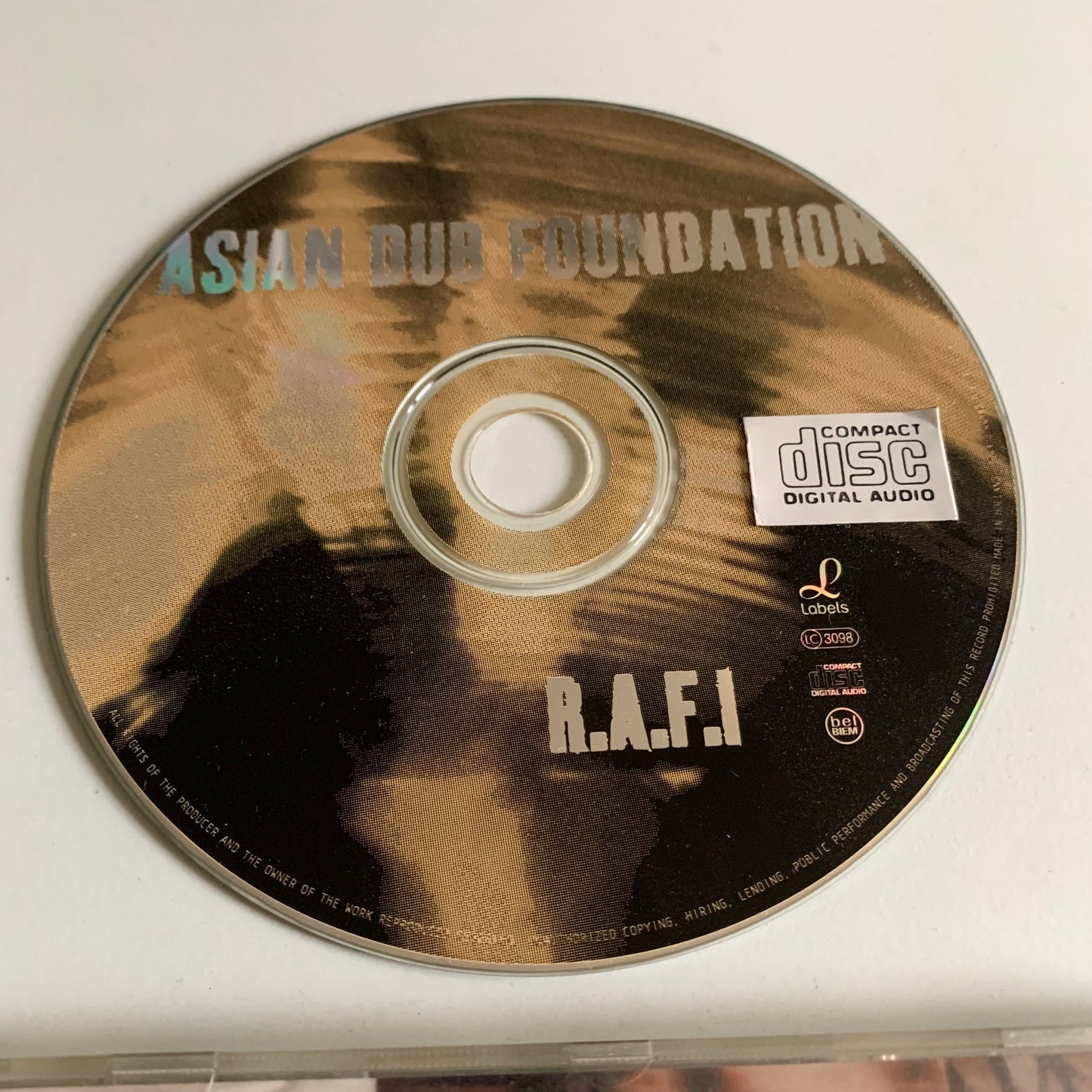 Asian Dub Foundation - R.A.F.I - 2000 Occasion