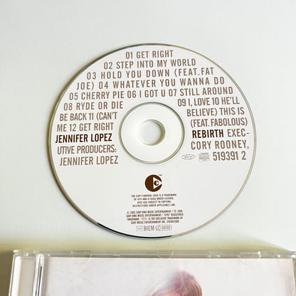 CD - Jennifer Lopez - Rebirth - 2005