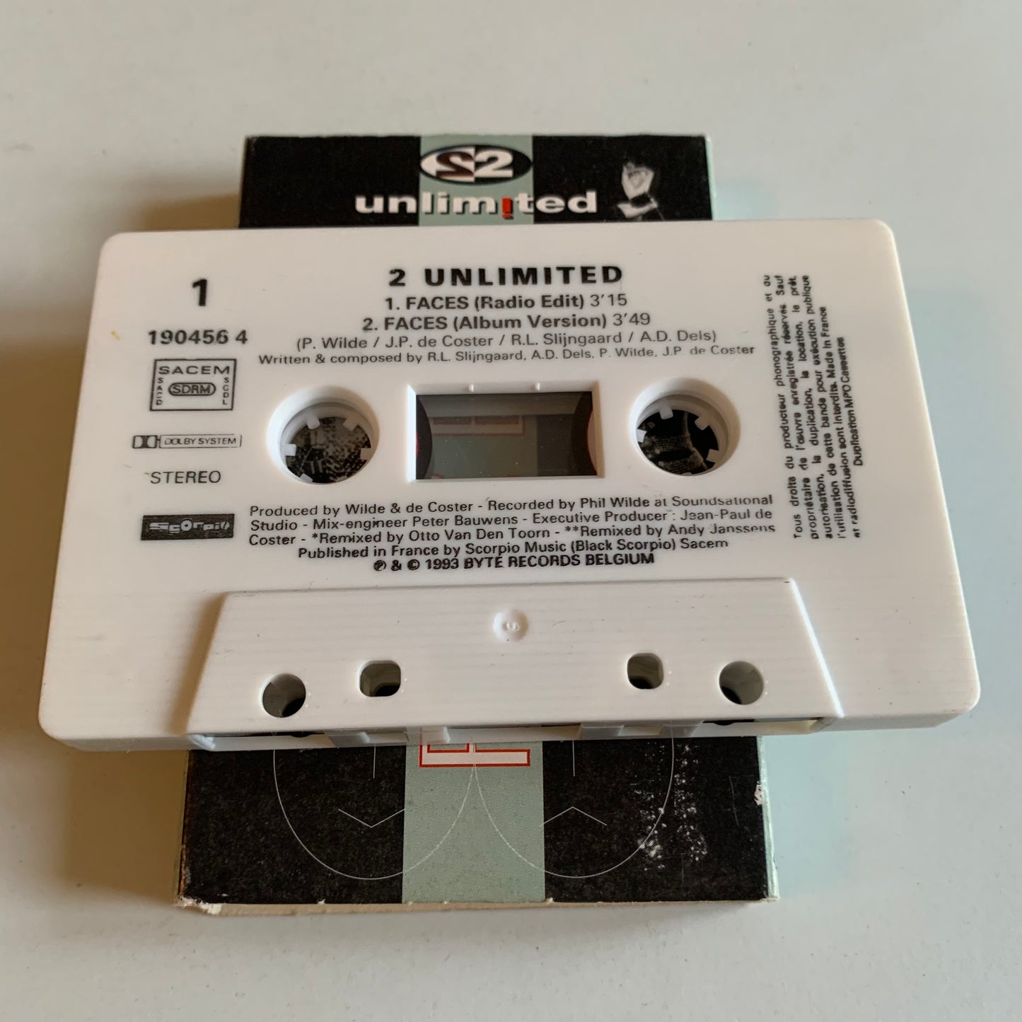 2 Unlimited - Faces - 1993 Occasion