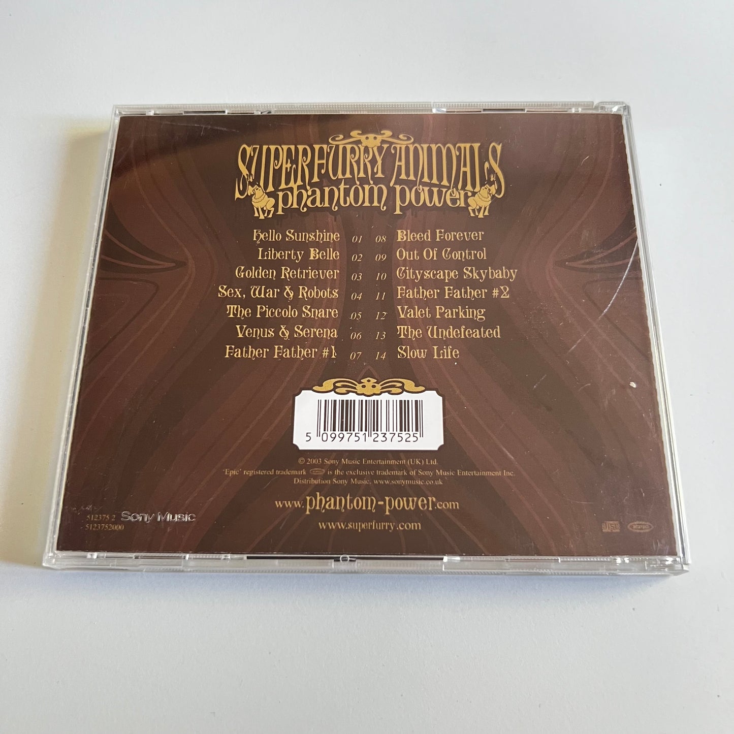 CD - Super Furry Animals - Phantom Power - 2003