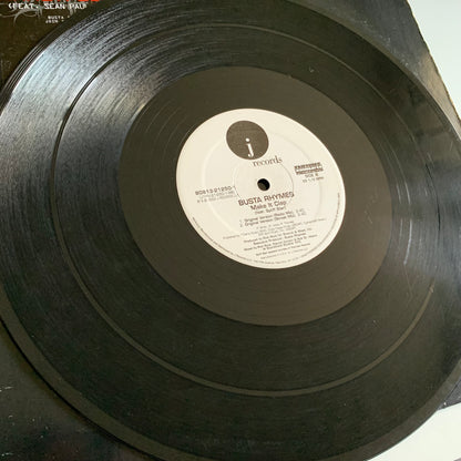 Busta Rhymes - Sean Paul - Spliff Star - Make It Clap (Remix) - 12” 2002 Occasion