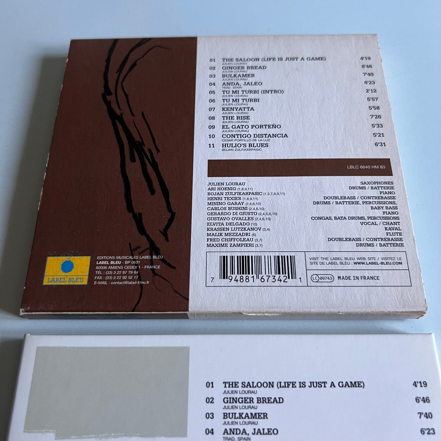 CD - Julien Lourau - The Rise - 2001
