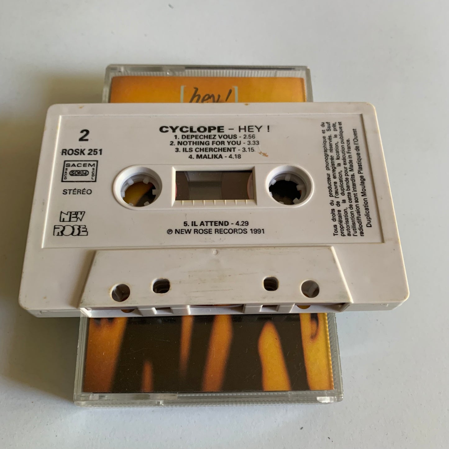 Cyclope - Hey! - 1991 Occasion