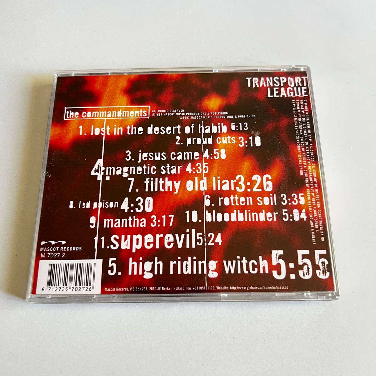 CD - Transport League - Superevil - 1997