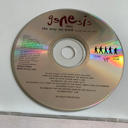 CD - Genesis - Live / The Way We Walk (Volume Two: The Longs) - 1993