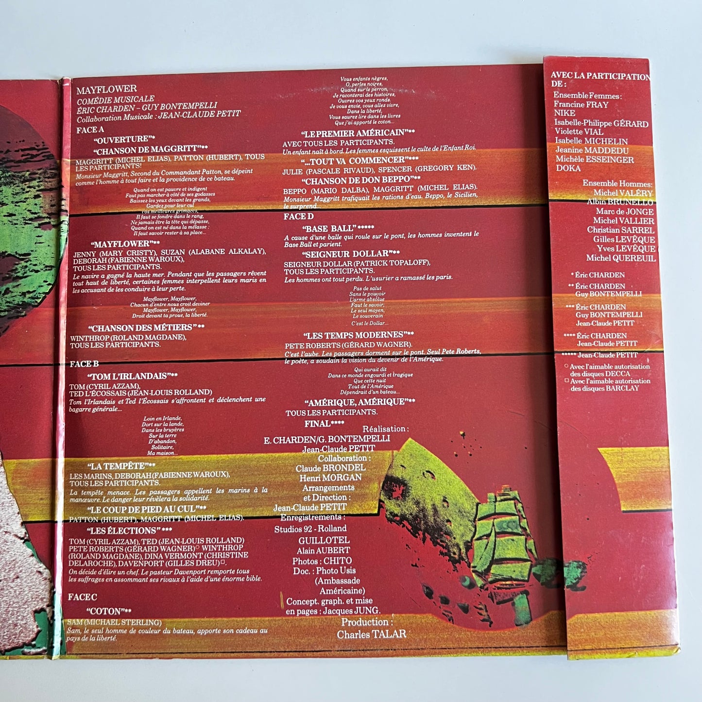 Mayflower - Bande Originale Du Film - LP 1975