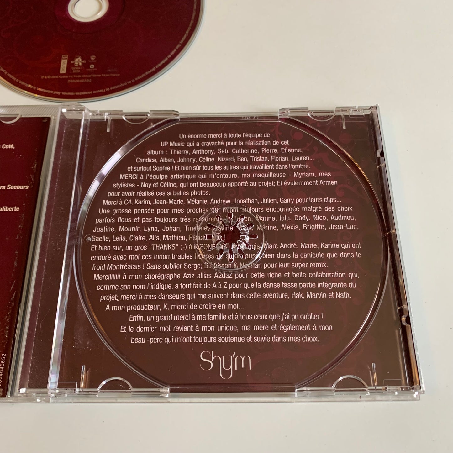 CD - Shy’m - Mes Fantaisies - 2006