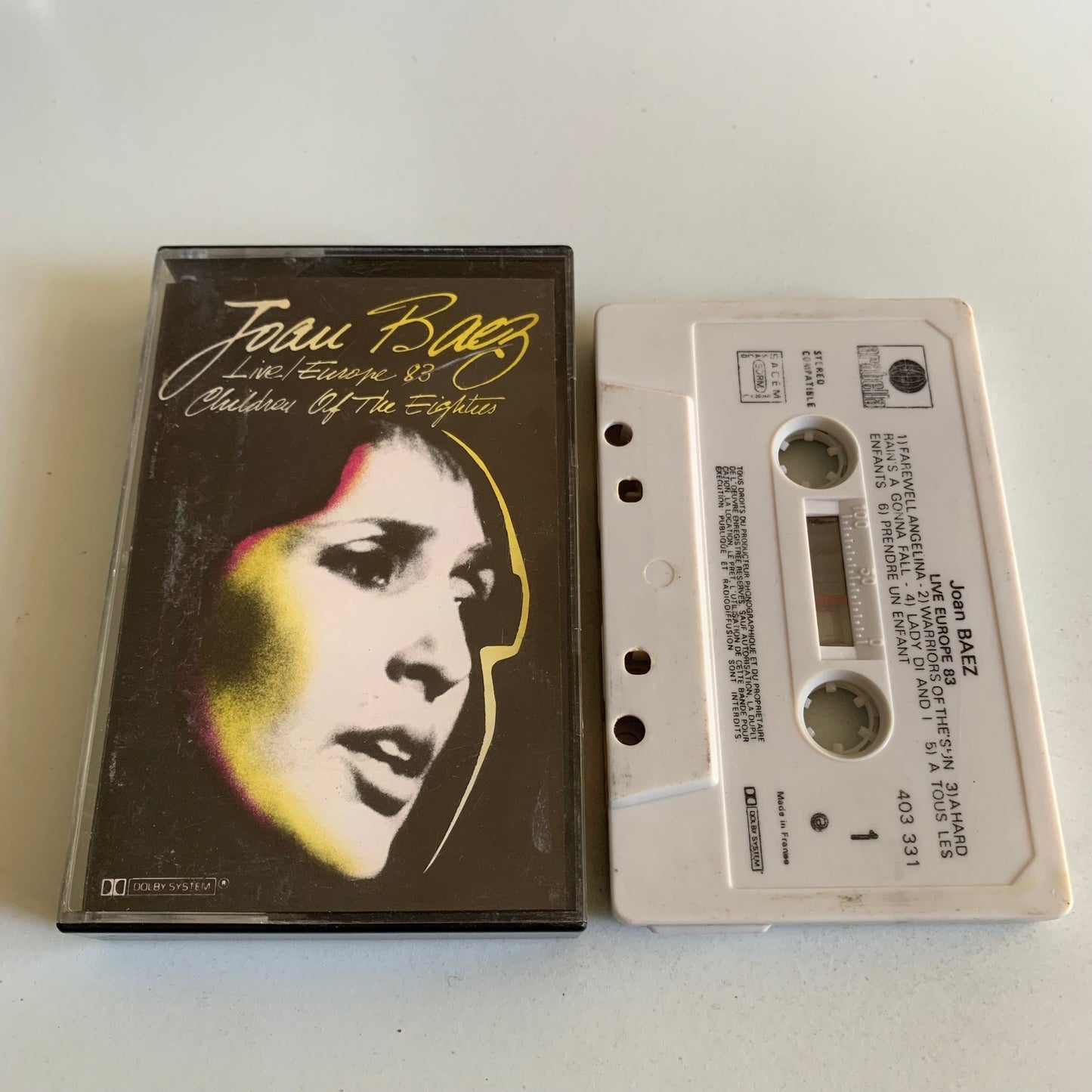 Joan Baez - Live / Europe 83 Children Of The Eighties - 1983 Occasion