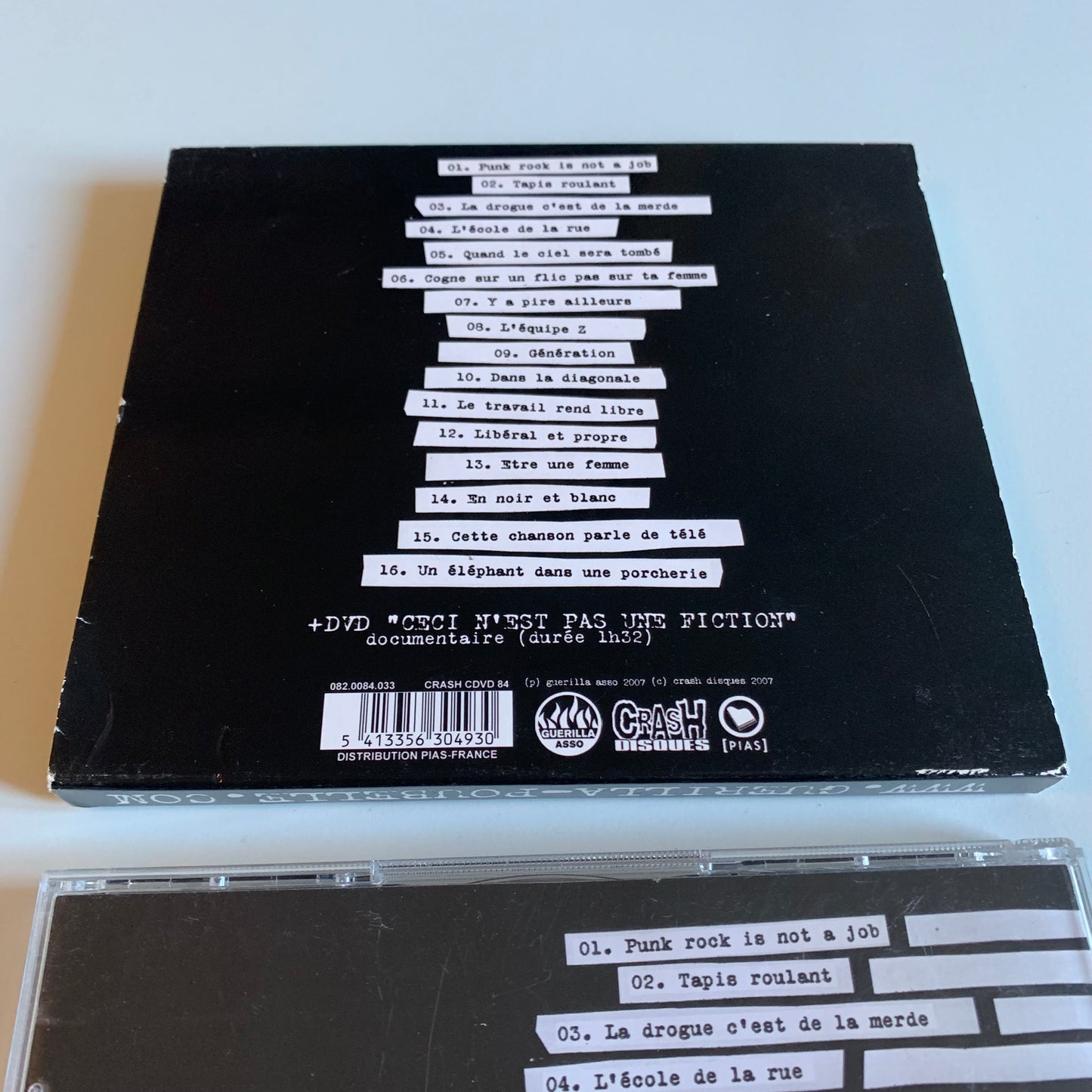 CD & DVD - Guerilla Poubelle - Punk=Existentialisme - 2007