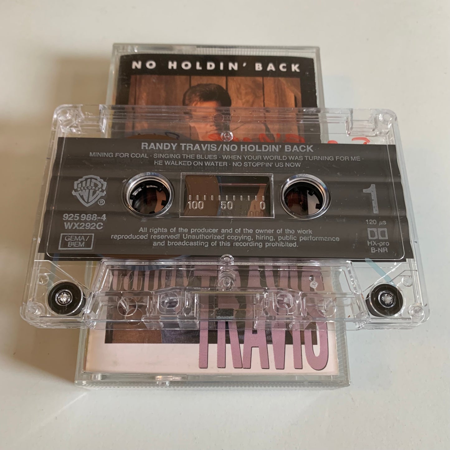 Randy Travis - No Holdin’ Back - 1989 - Occasion