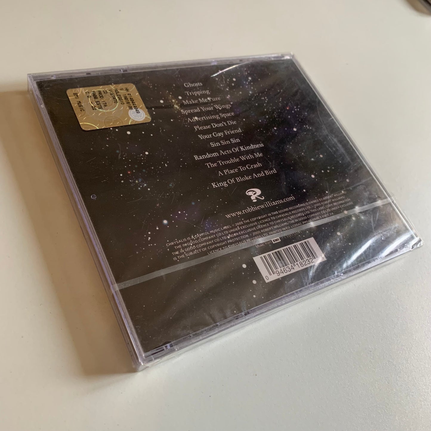 CD - Robbie Williams - Intensive Care - 2005 Neuf