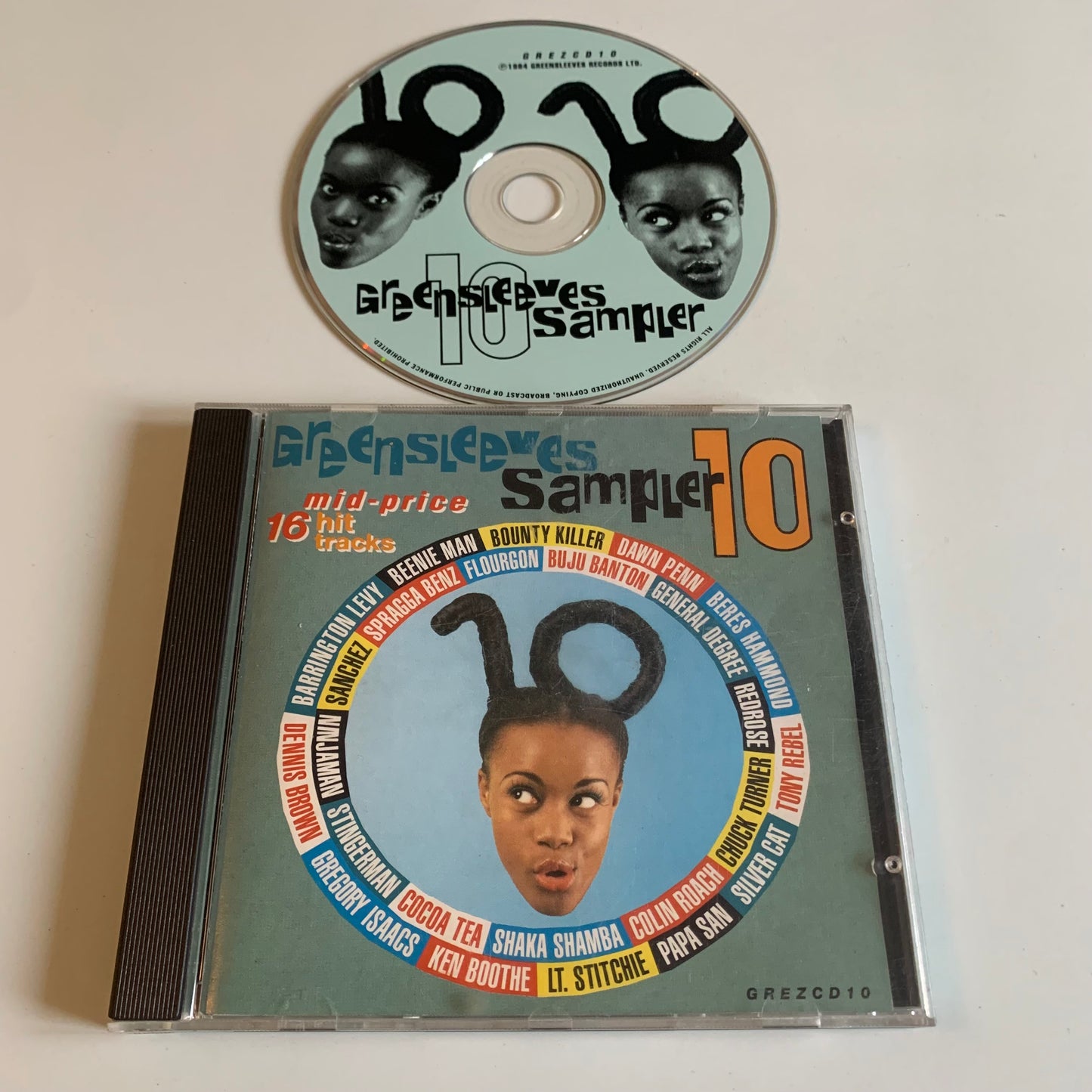 CD - Compilation - Greensleeves Sampler 10 - 1994
