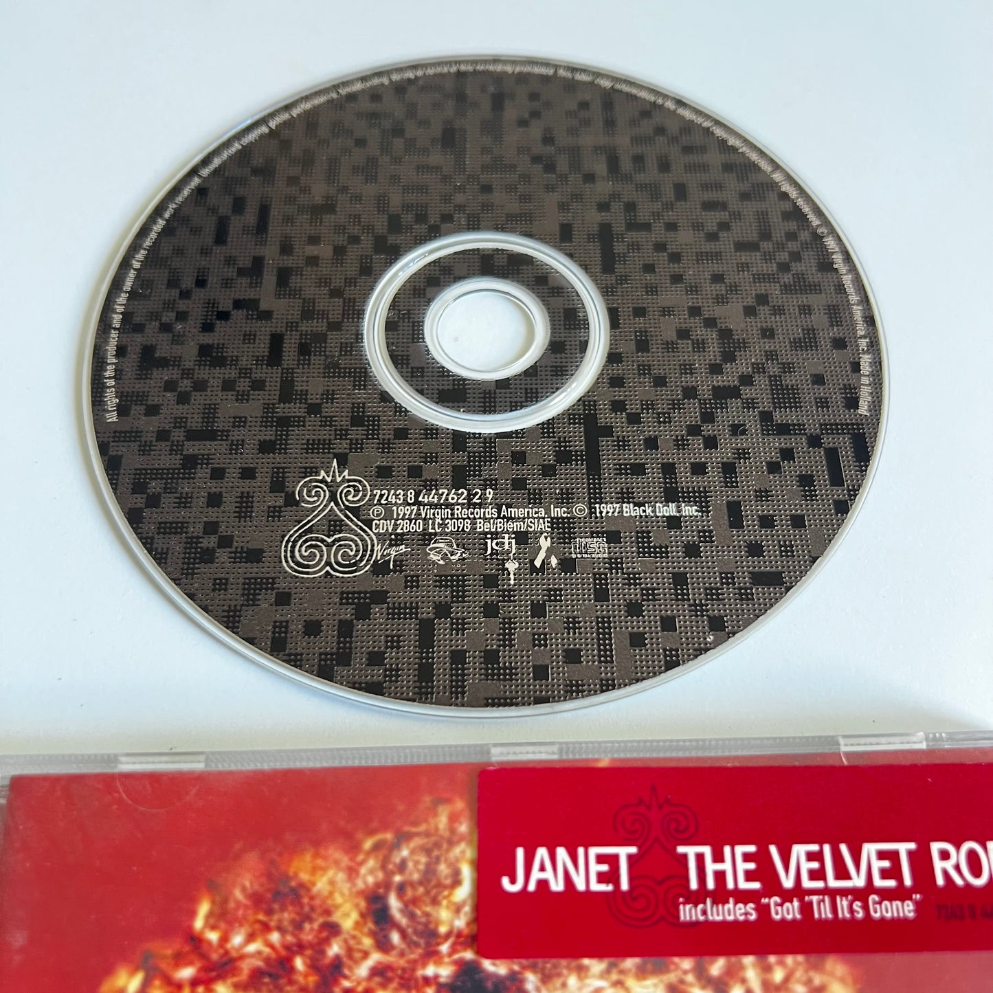 CD - Janet Jackson - The Velvet Rope - 1997