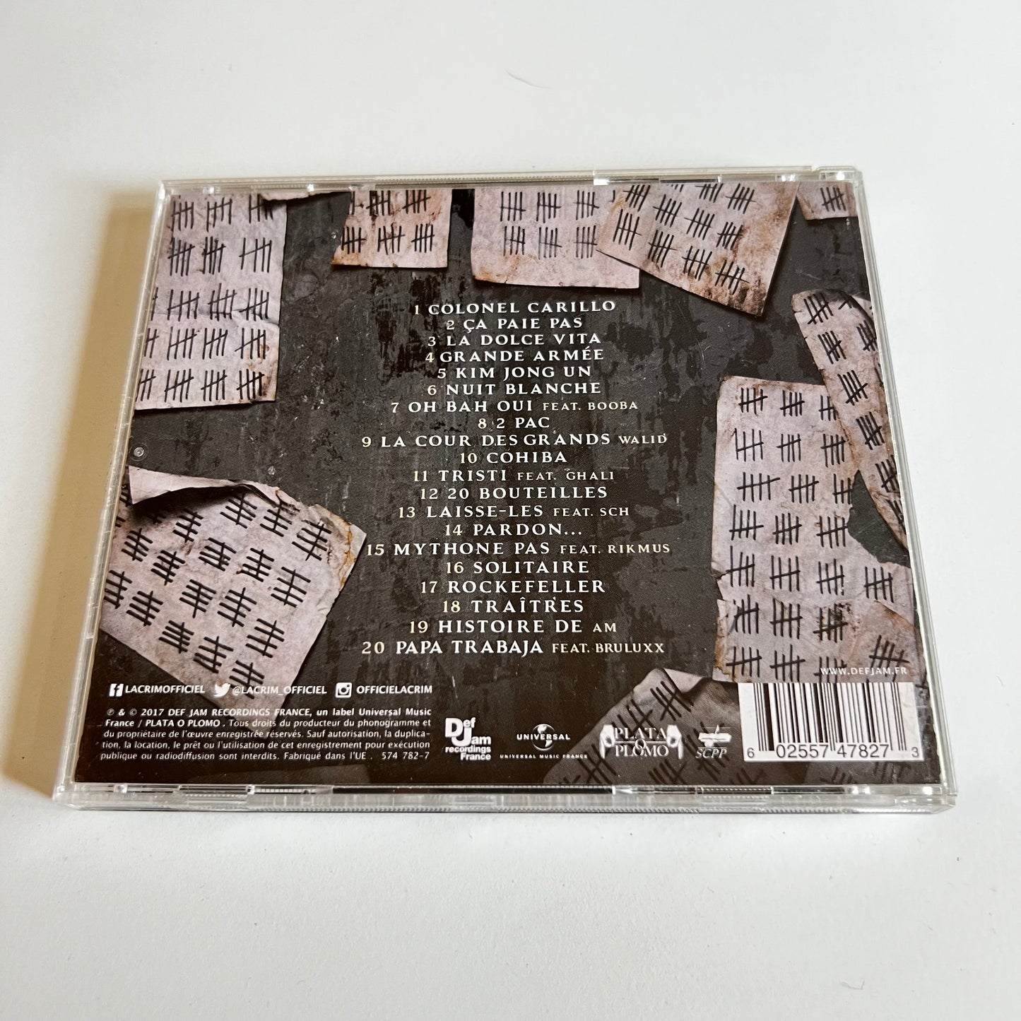 CD - Lacrim - Force & Honneur - 2017