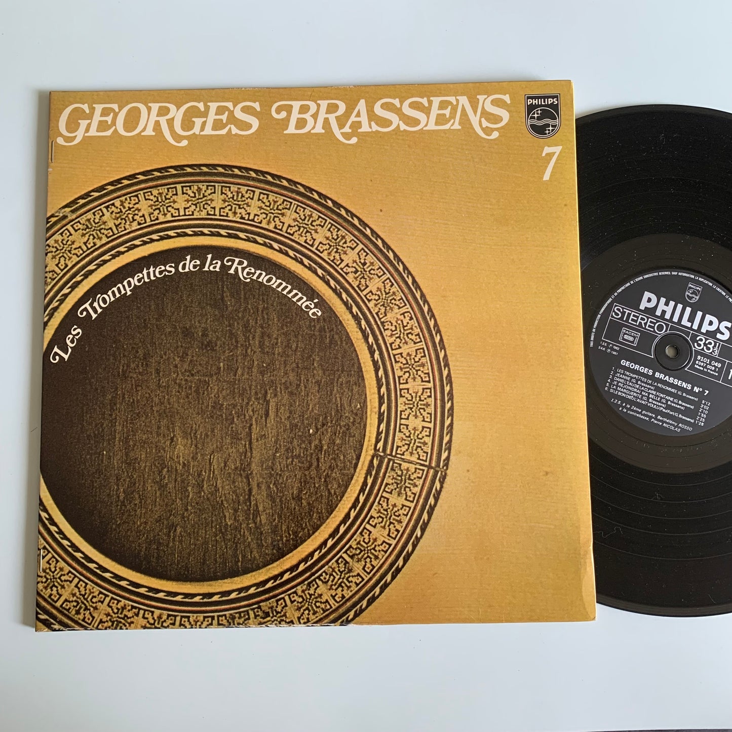 Georges Brassens - 7 - Les Trompettes De La Renommée - Occasion