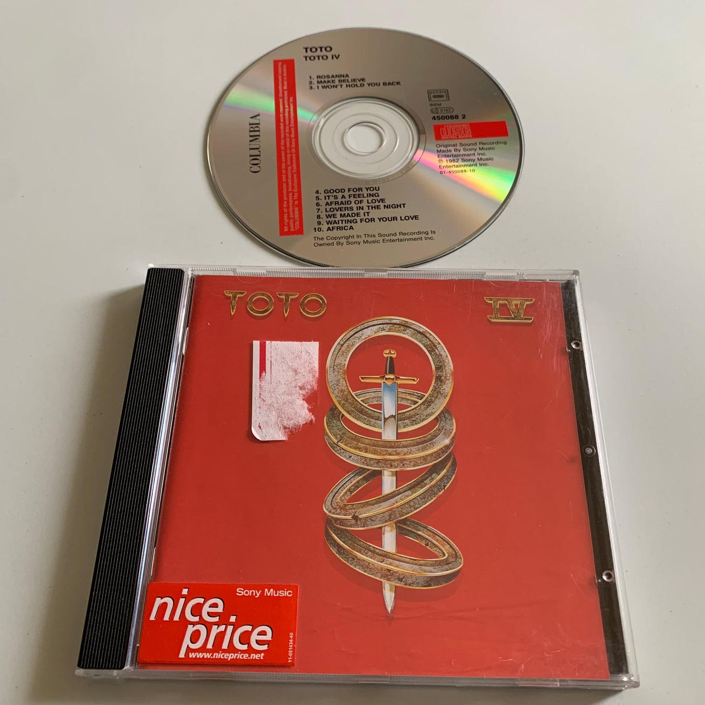 CD - Toto - Toto IV Occasion