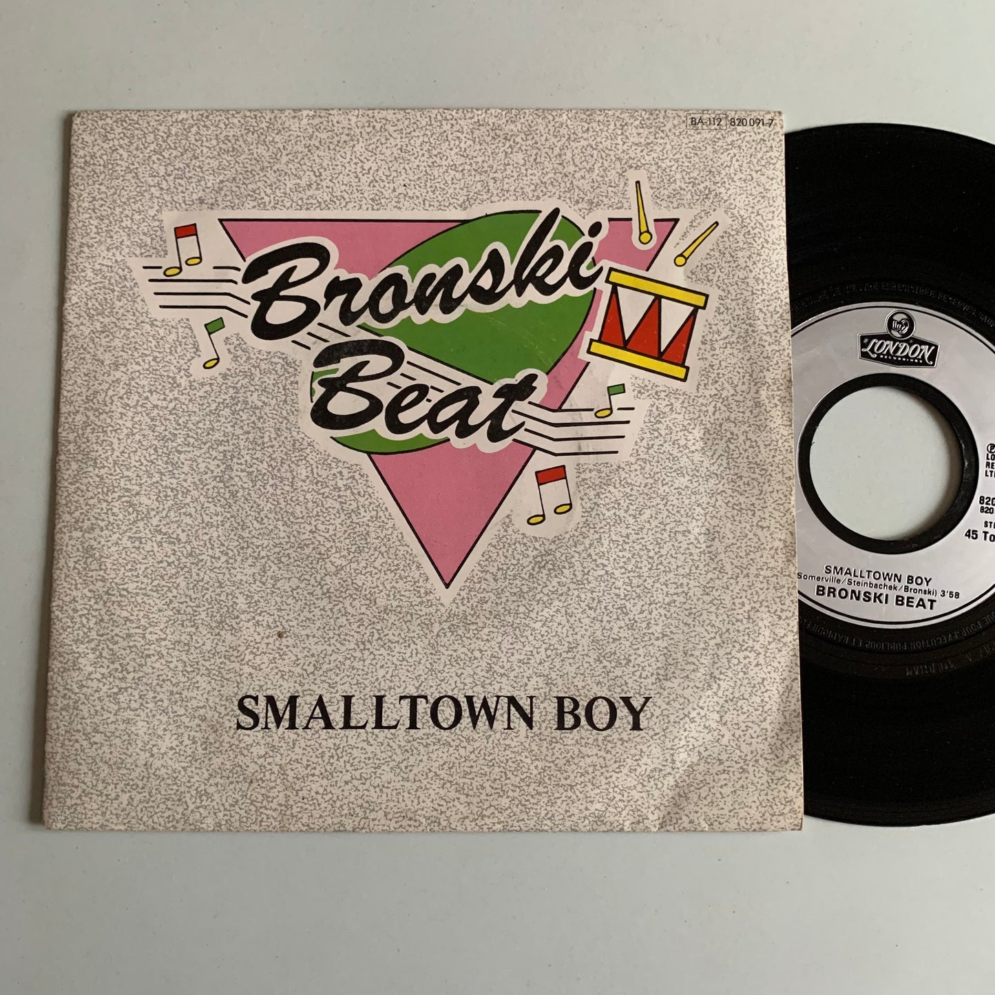 Bronski Beat - Smalltown Boy - Single 1984 Occasion