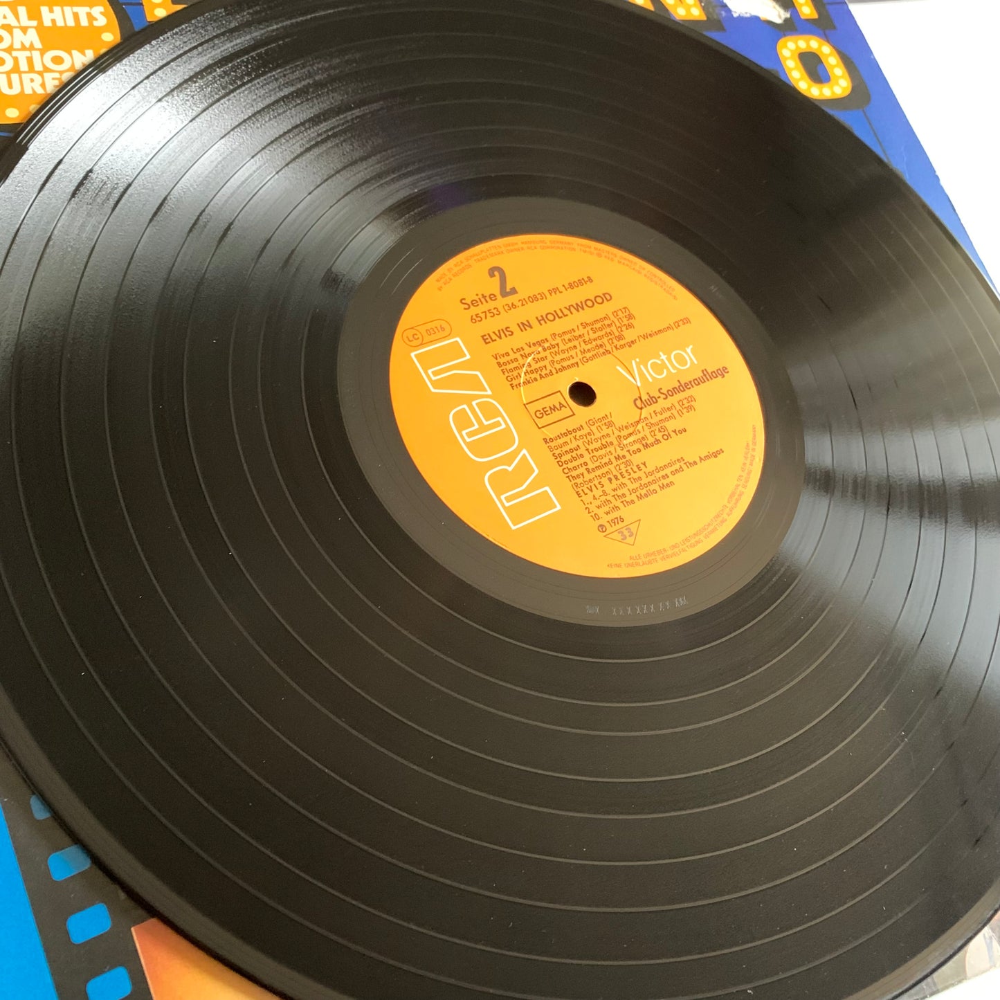 Elvis Presley - Elvis In Hollywood - LP 1976 Occasion