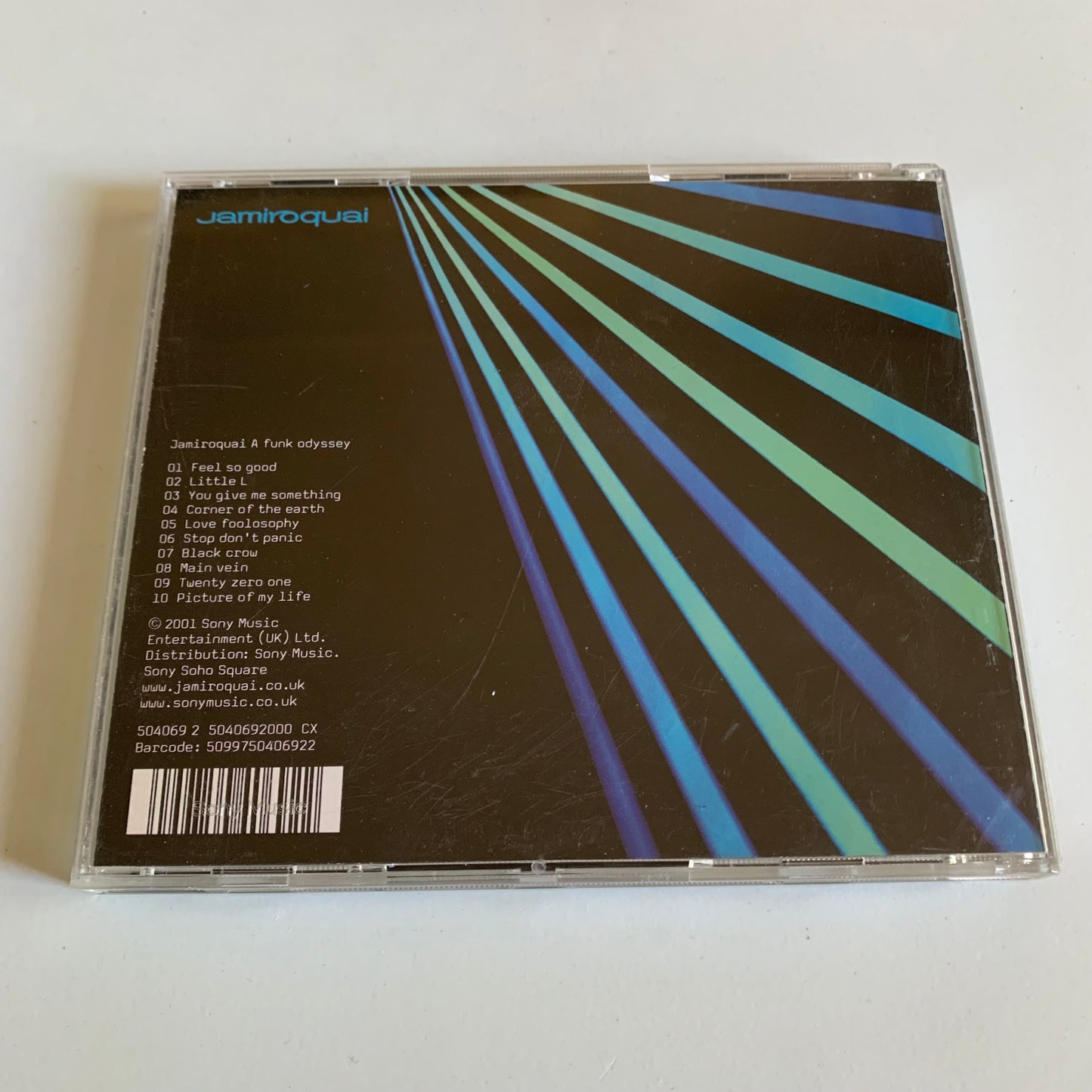 CD - Jamiroquai - A Funk Odyssey - 2001 Occasion