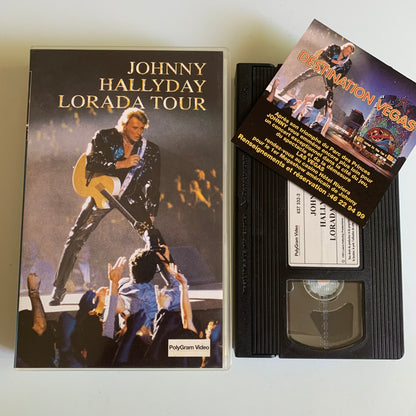Johnny Hallyday - Lorada Tour - VHS 1995 Occasion