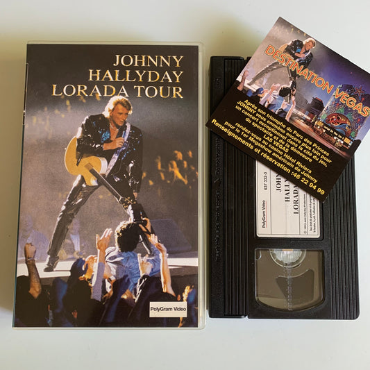 Johnny Hallyday - Lorada Tour - VHS 1995 Occasion