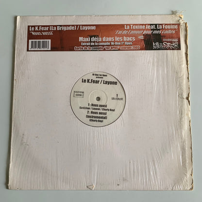 Hi-One 1er Opus - Le K.Fear / Layone - La Toxine / La Fouine - 12” Occasion