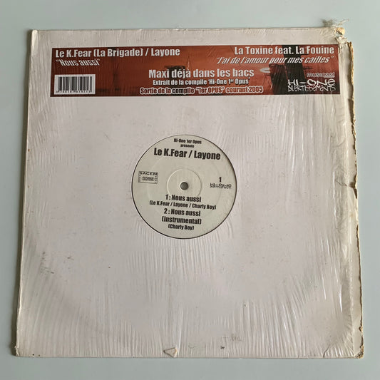 Hi-One 1er Opus - Le K.Fear / Layone - La Toxine / La Fouine - 12” Occasion