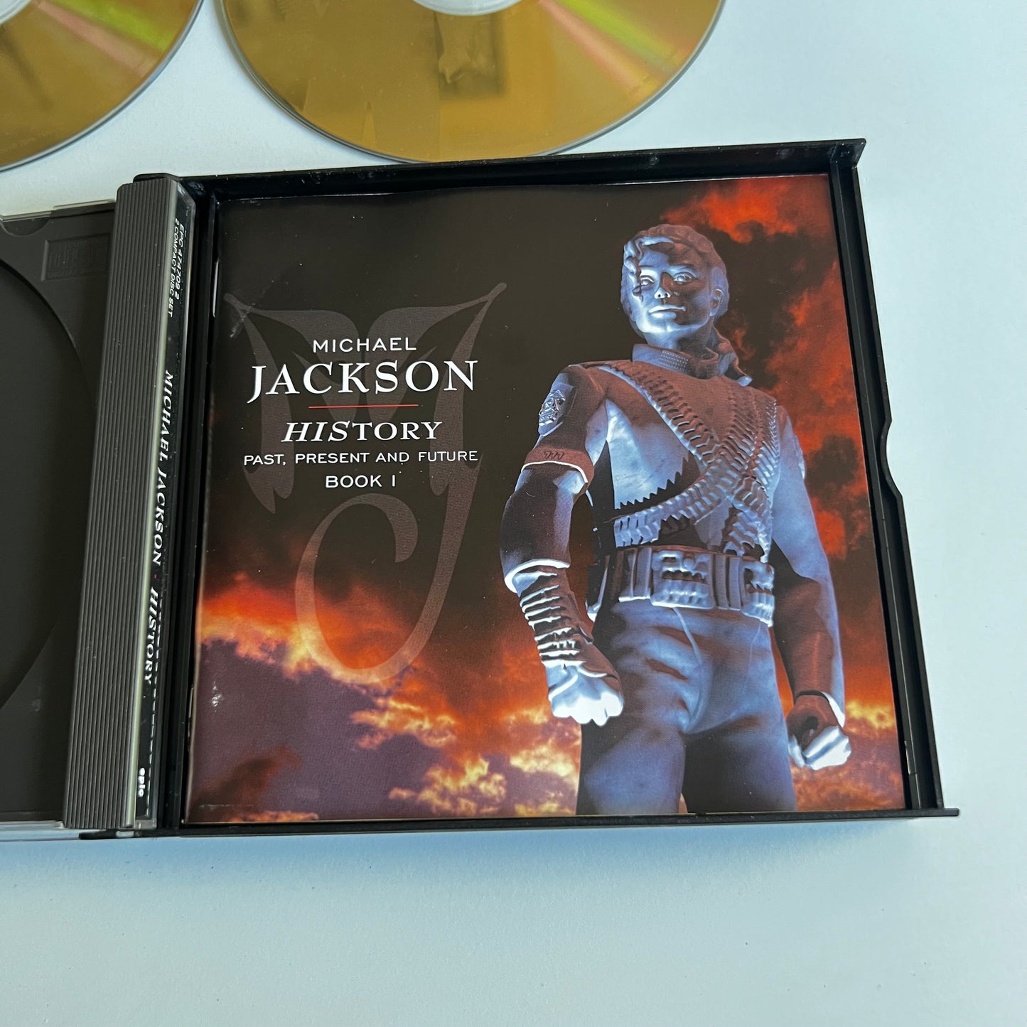 CD - Michael Jackson - HIStory - Past, Present And Future - Book I - 1995