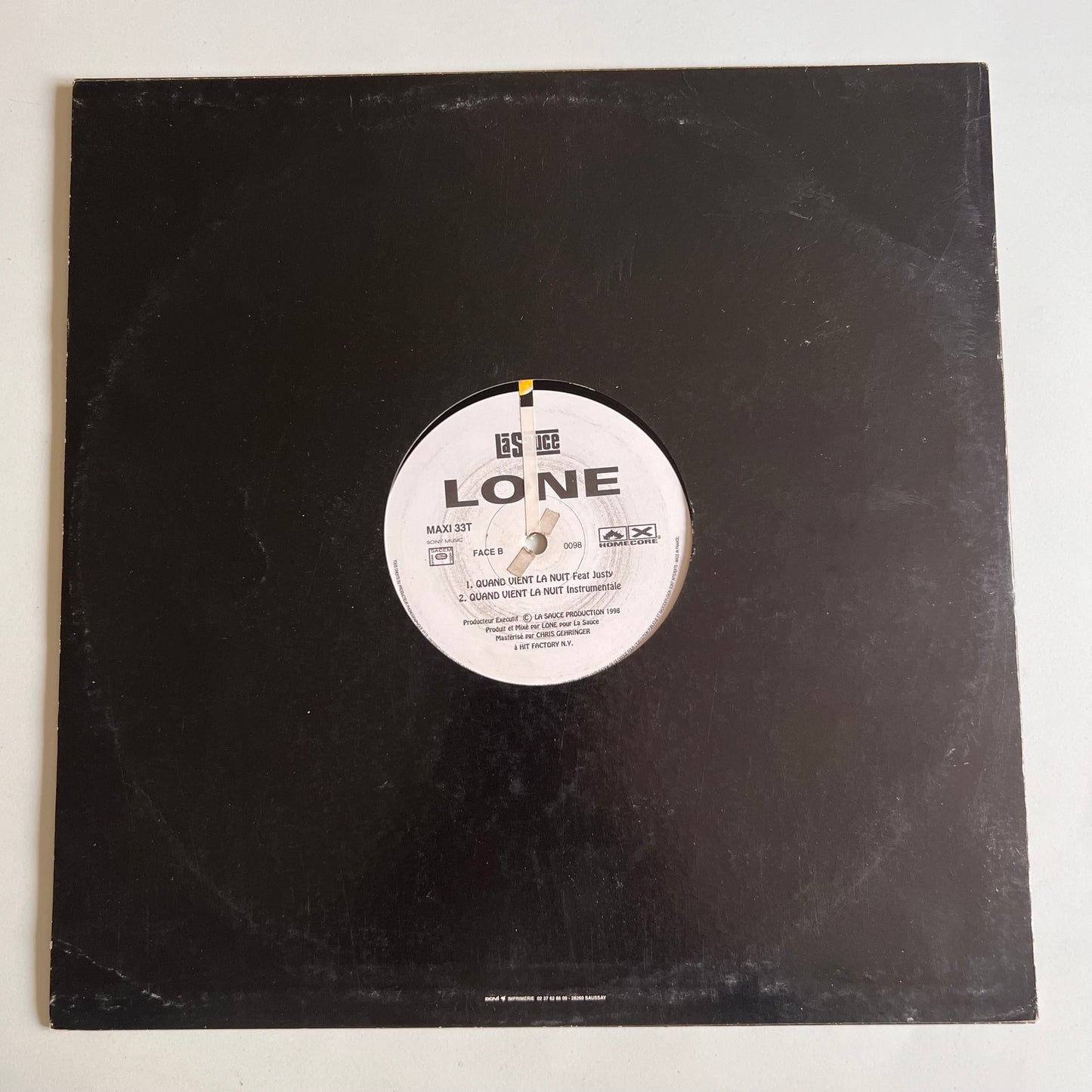 Lone - Trop De Mc'S / D.J Sample / Quand Vient La Nuit - Single 1998