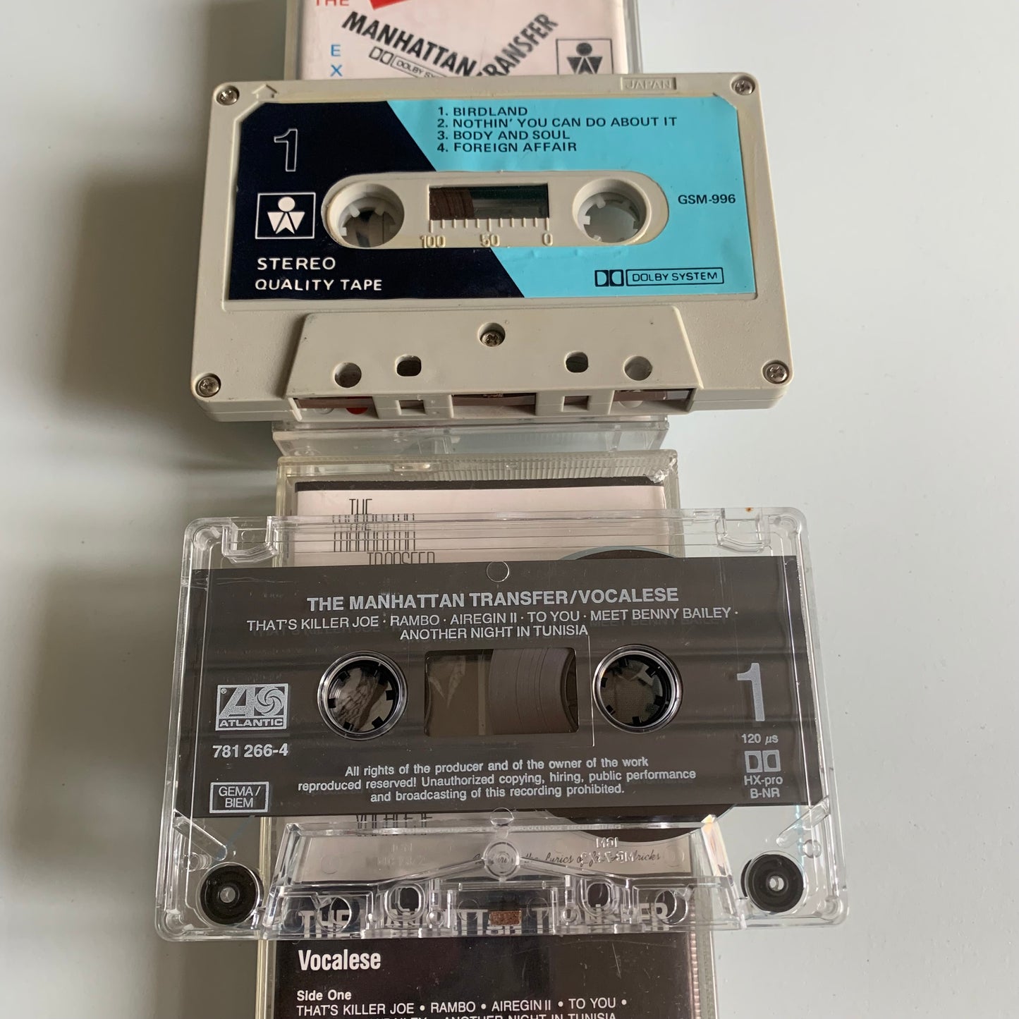 Manhattan Transfer - Extensions 1979 et Vocalese 1985 Occasion